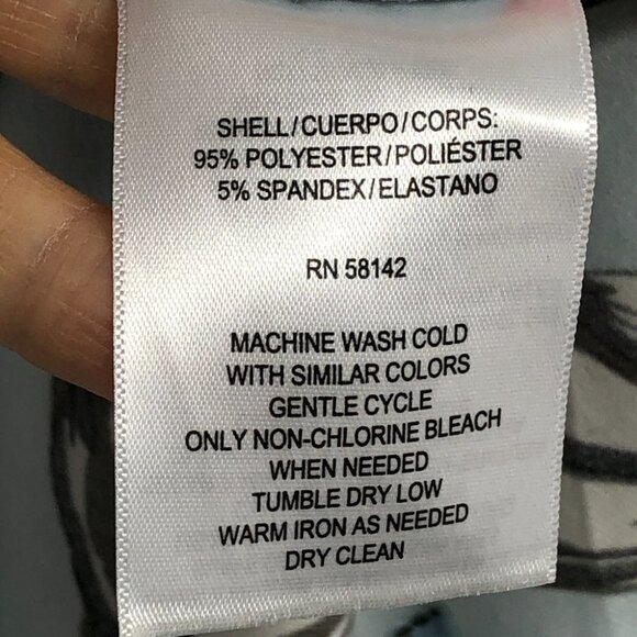 Maggy London Light Blue Floral Wrap Midi Dress size 4 - Picture 9 of 16